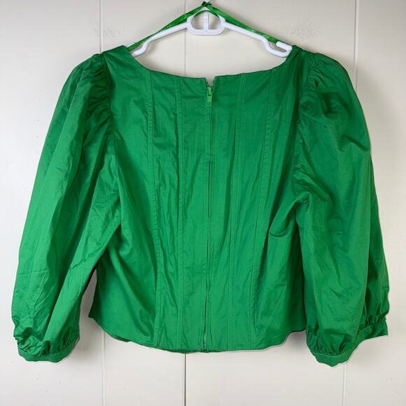 Jason Wu green corset blouse - Picture 5 of 7